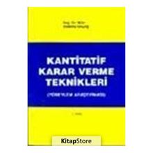 KANTITATIF KARAR VERME TEKNIKLERI - OSMAN HALAÇ