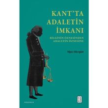Kantta Adaletin İmkanı Ketebe Yayınları