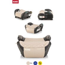Kanz Fusion Emniyet Kemeri İle Kullanılabilen İsofixli Oto Koltuğu Yükselticisi Bej