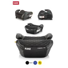 Kanz Fusion Emniyet Kemeri İle Kullanılabilen İsofixli Oto Koltuğu Yükselticisi Siyah