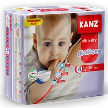 Kanz Ultra-Dry No:4 Maxi 30 Adet Bebek Bezi