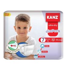Kanz Ultra-Dry No:7 XXLarge 32 Adet Bebek Bezi