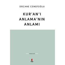 Kapı Yayınları Kur'an'ı Anlama'nın Anlamı Kitabı