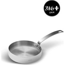 Karaca 3Ply PowerSteel 316+ Çelik İndüksiyon Tabanlı 12 cm Tava