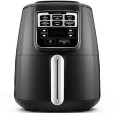 Karaca Air Pro Cook XL 2 in 1 4 lt Black Chrome Airfryer