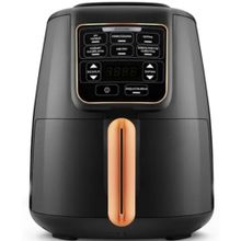 Karaca Air Pro Cook XL 2 in 1 Konuşan 4 lt Black Copper Airfryer
