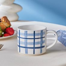 Karaca Alize 390 ML Kareli Mug