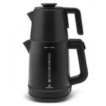 Karaca Berry Tea XL 2 in 1 Shiny Black Çay Makinesi