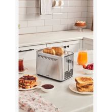 Karaca Color Touch 950 watt Renkli Dijital Ekranlı Inox Ekmek Kızartma Makinesi