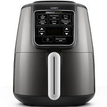 Karaca Connect Air Pro Cook 4 lt XL 2 in 1 Uzaktan Erişimli Shadow Grey Airfryer