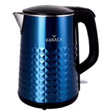 Karaca Diamond 2201 1.5 lt Kapasiteli Su Isıtıcı Mavi/Inox