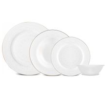 Karaca Elegance Bone Azra 24 Parça 6 Kişilik Yemek Takımı