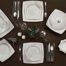 Karaca Fine Bone Together Alone 60 Parça İnci Yemek Takımı