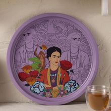 Karaca Frida 35 cm Metal Yuvarlak Tepsi