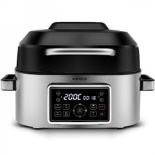 Karaca Gastro Grill 6 Kişilik 6 lt Gri-Siyah Airfryer ve Izgara Makinesi