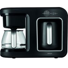 Karaca Hatır Plus 2in1 Siyah Türk Kahvesi ve Filtre Kahve Makinesi