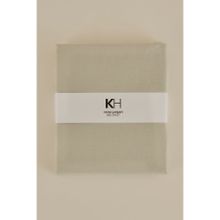 Karaca Home Adaçayı Basic %100 Pamuk Çift Kişilik Düz Çarşaf