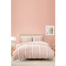 Karaca Home Arlo Terracotta Çift Kişilik İpliği Boyalı Nevresim Takımı