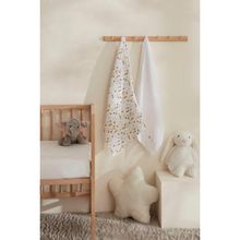 Karaca Home Bee %100 Pamuk 2'li Sarı Bebek Müslin Set