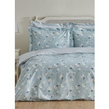 Karaca Home Daisy Mint %100 Pamuk Çift Kişilik Nevresim Takımı