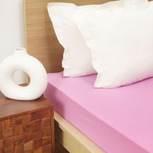 Karaca Home Fuşya Penye Tek Kişilik Fitted Çarşaf