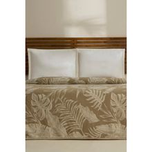 Karaca Home Leafy Sea Müslin Haki Çift Kişilik Tek Pike