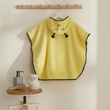 Karaca Home Little Bee Sarı %100 Pamuk Bebek Panço