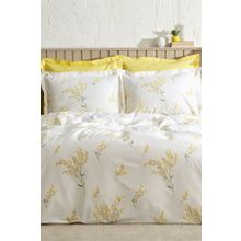 Karaca Home Loretta Sarı Çift Kişilik Nevresim Takımı