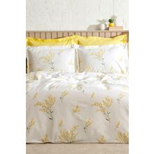 Karaca Home Loretta Sarı Pamuk Tek Kişilik Nevresim Takımı