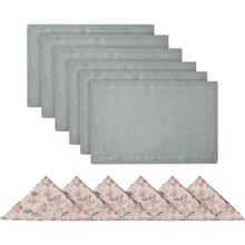 Karaca Home Lovely Pink 6 Kişilik Sofra Tekstil Paketi
