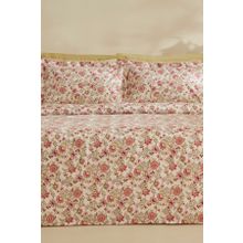 Karaca Home Molly Pembe %100 Pamuk Çift Kişilik Pike Takımı