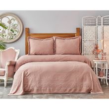 Karaca Home Nancy Pano Pudra Çift Kişilik Yatak Örtüsü Set
