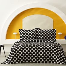 Karaca Home Point Black Tek Kişilik Yatak Örtüsü