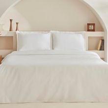 Karaca Home White Collection Lavin Beyaz Çift Kişilik Nevresim Takımı