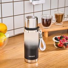 Karaca Inoxis Siyah 550 ml Çelik Sızdırmaz Termos