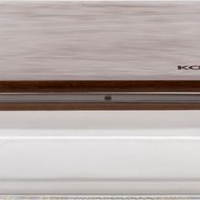 Karaca Karya Acacia Şeffaf 950 ml Ahşap Kapaklı Cam Saklama Kabı