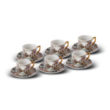 Karaca Milas 6 Kişilik 100 ml Kahve Fincan Takımı