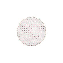 Karaca New Romantic 21 cm Kırmızı Puantiyeli Pasta Tabağı