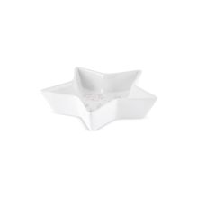 Karaca New Year Yılbaşı Snowy Star 24 cm Beyaz Çerezlik