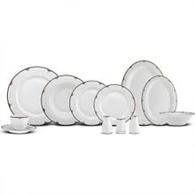 Karaca Nora New Bone 74 Parça 12 Kişilik Yemek Takımı