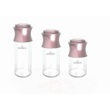 Karaca Rosegold 3 Parça Kavanoz Seti