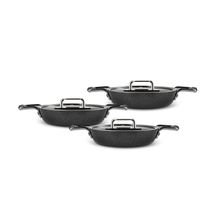 Karaca Swiss Crystal Mastermaid 6 Parça Set Shiny Black Sahan