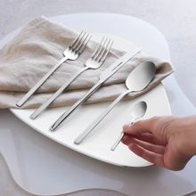 Karaca Theo 30 Parça 6 Kişilik Zarif Paslanmaz Çelik 18/10 Gri Çatal Kaşık Bıçak Takımı