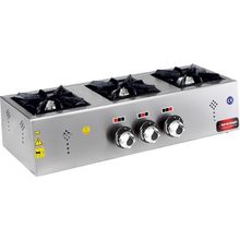 Karacasan Endüstriyel Doğalgazlı Üçlü 3 Gözlü Mini Set Üstü Ocak