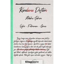 Karalama Defteri - Adahi Şahin