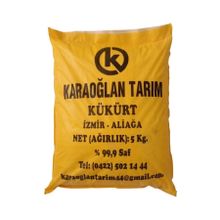 Karaoğlan Tarım 5 kg Akrep Yılan Domuz Kovucu Kükürt Ph Düşürücü Toz