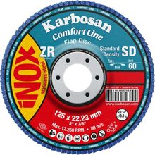 Karbosan 115 mm 40 Kum Konik Flap Disk