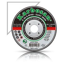 Karbosan 115x2.5x22.23 910270 C 30 S BF80 Düz Döküm Kesme Taşı