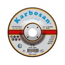 Karbosan 115x6.4x22.23 Metal Taşlama Taşı