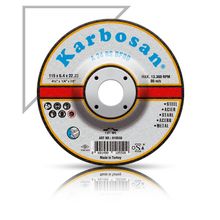 Karbosan 180x6.4x22.23 910570 A 24 Rs BF80 Bombeli Metal Taşlama Taşı